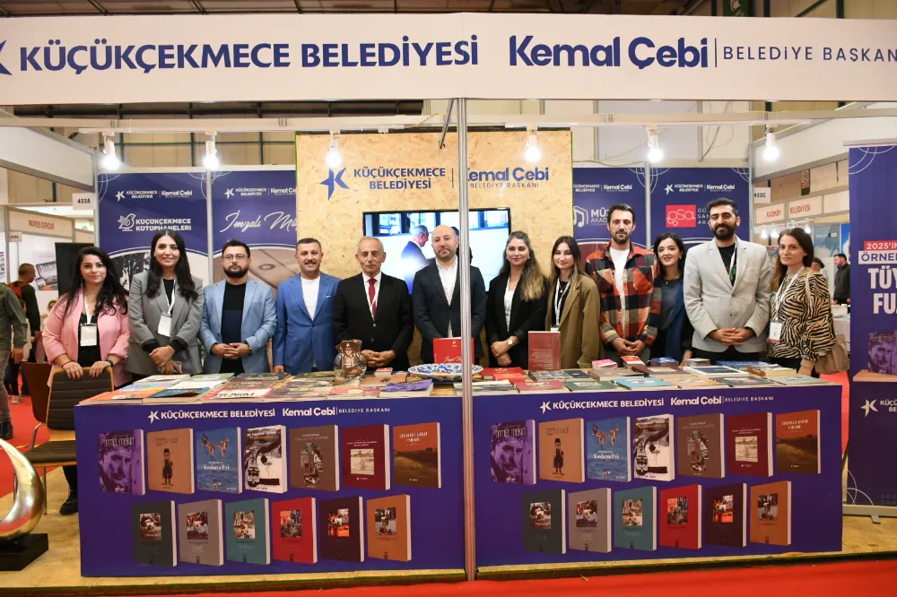 KÜÇÜKÇEKMECE BELEDİYESİ, TÜYAP KİTAP FUARINDA YERİNİ ALDI  