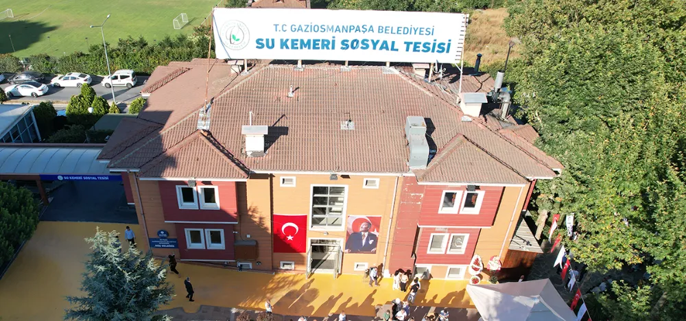 ŞEHRİN İÇİNDE KEYİFLİ BİR MOLA: SU KEMERİ SOSYAL TESİSİ  