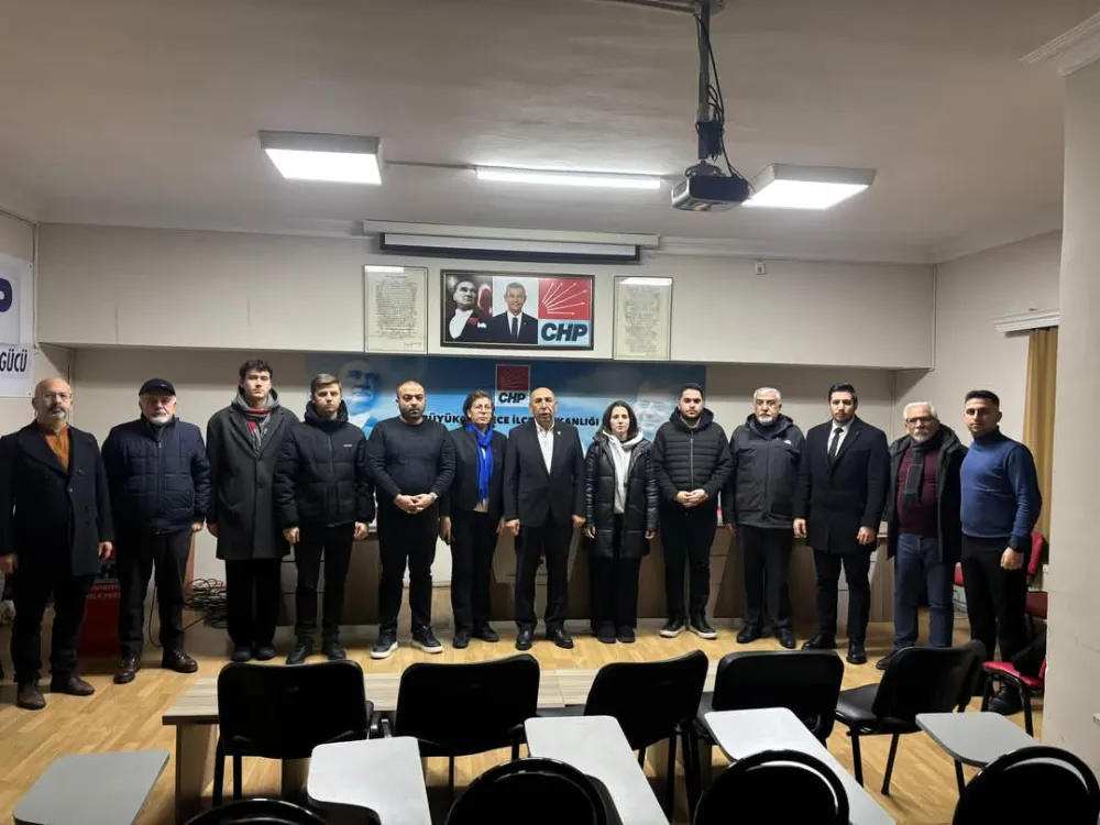 CHP İSTANBUL İL BAŞKANI ÖZGÜR ÇELİK CHP İLÇE BAŞKANLIĞI
