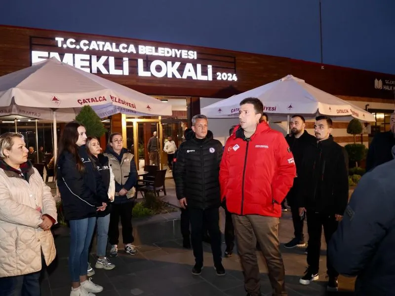Çatalca Depremi Hasarsız Atlattı 