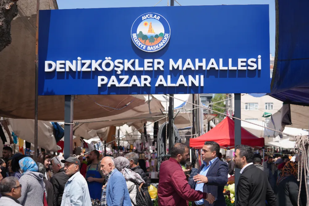 AVCILAR’DA 44 YILLIK SORUN ÇÖZÜLDÜ: PAZAR PAZARI YENİ YERİNDE HİZMETE AÇILDI 