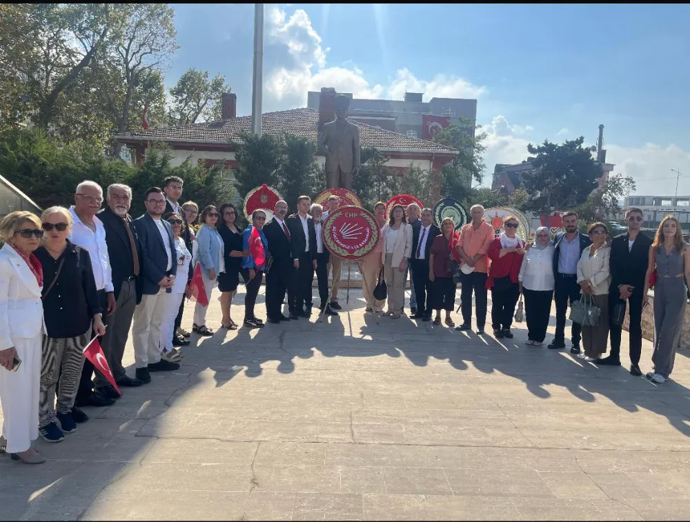 CHP BÜYÜKÇEKMECE İLÇE BAŞKANLIĞI 30 AĞUSTOS ZAFER BAYRAMI ANMASI GERÇEKLEŞTİRDİ